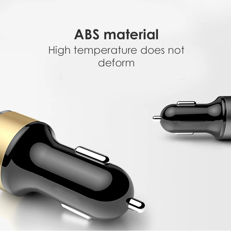 Автомобильный Зарядное устройство с светодиодный Дисплей 5 V 3.1A Универсальный