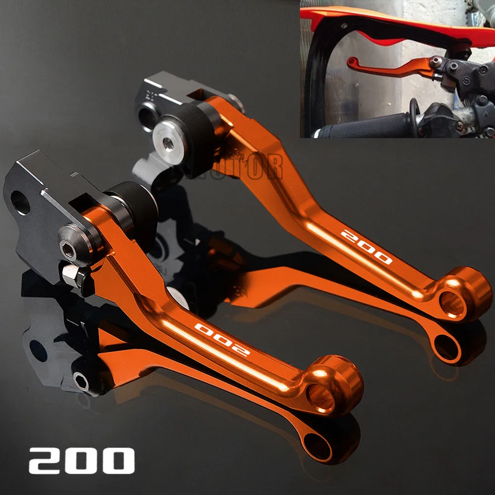 Для 200EXC/200XC-W 2005-2016 200 EXC/XC-W XCW XC W CNC алюминиевые рычаги тормоза для мотоцикла