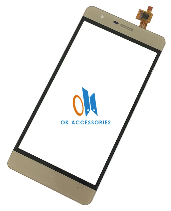 Сенсорная панель для Oukitel K4000 белого и черного цвета стекло высокого качества 1