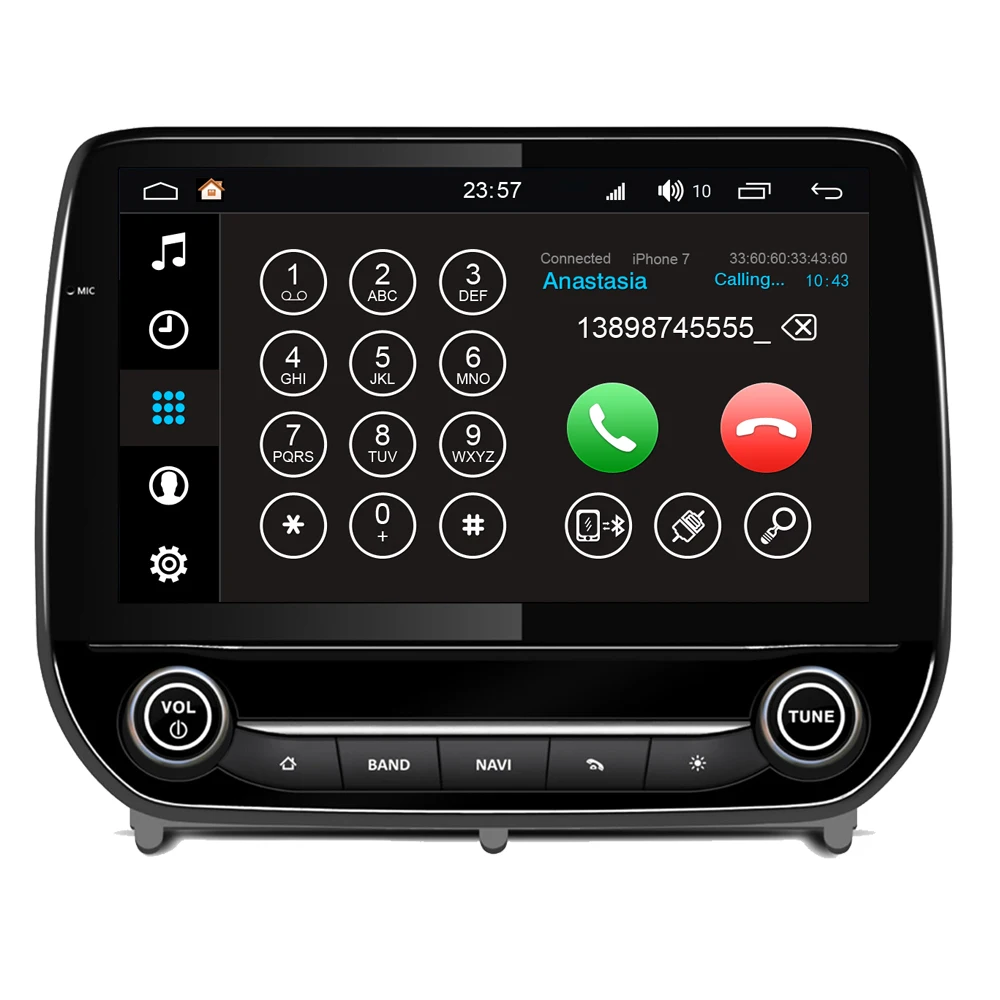RoverOne Android 8,0 автомобильный мультимедийный плеер для Ford EcoSport Авторадио Bluetooth Радио Стерео gps EcoSport навигация