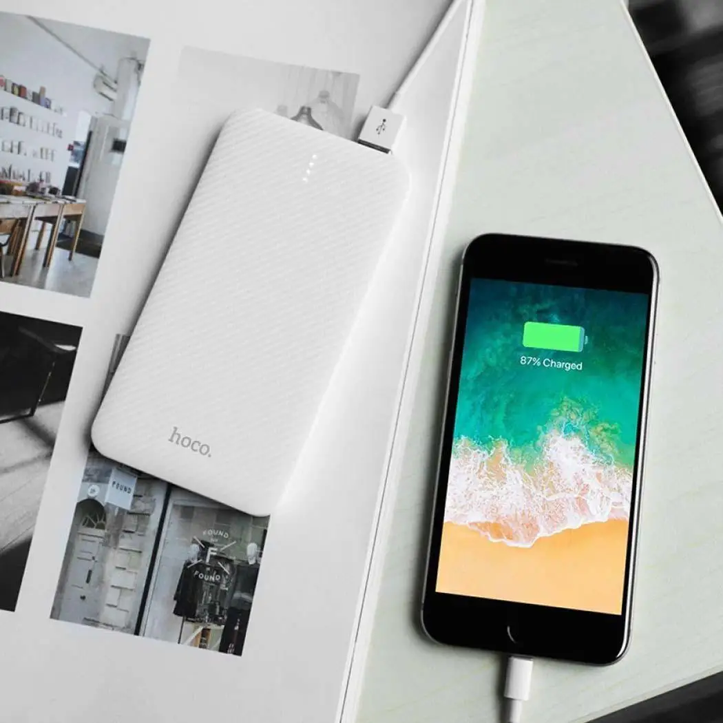 5000 мАч портативный Банк питания двойной USB мобильный Внешняя батарея зарядное