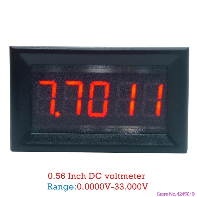 DC 0-33,000 V(0-33 V) Цифровой вольтметр 5-знака после запятой бит высокой точности Напряжение метр