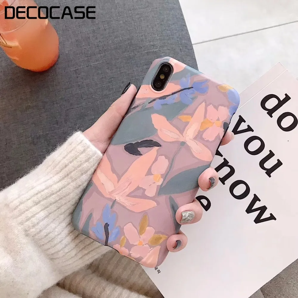 DECOCASE Роскошный розовый цветок набор для рисования Мягкие силиконовые женские