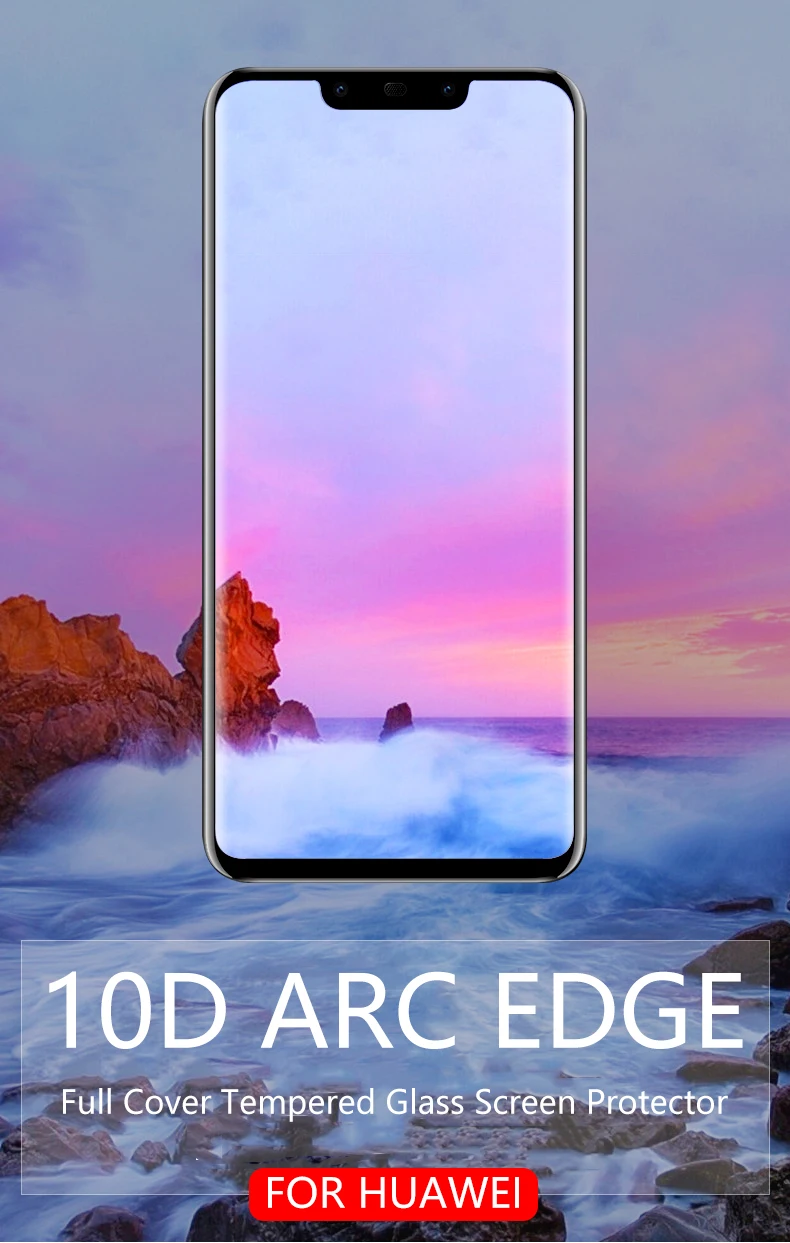 9D полное покрытие из закаленного стекла для Huawei Mate 10 20 Pro P20 P30 Pro Lite P чехол для телефона стекло для Huawei Mate 10 Lite