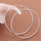 Новинка, высококачественные индивидуальные Серьги серебряного цвета, очаровательные классические женские серьги, E042