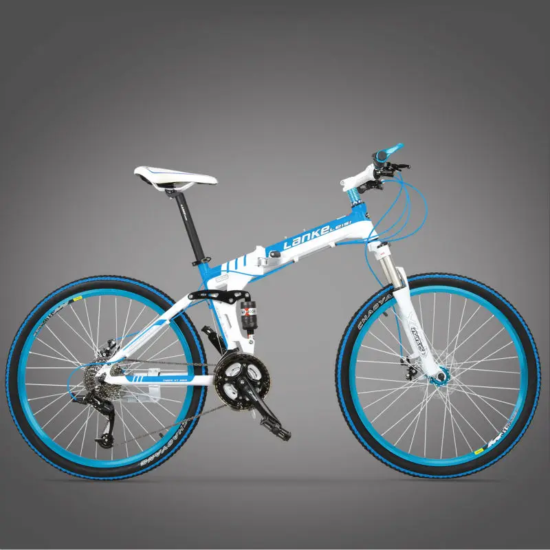 Cyrusher G8 складной горный велосипед 21 скорость 17x26 дюймов полный кадр подвески