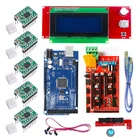 Комплект для 3D-принтера CNC для Arduino Mega 2560 R3 + RAMPS 1,4 + LCD 2004 + концевой выключатель + шаговый Драйвер A4988