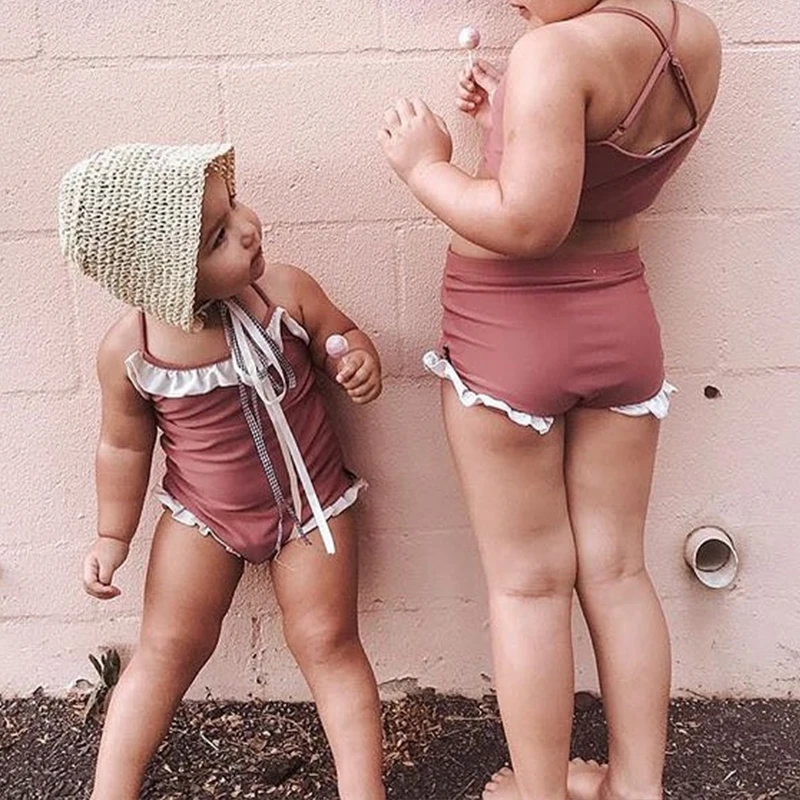 Bikinx/детский купальник цельный купальный костюм желтая купальная одежда с