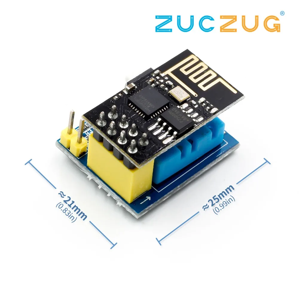 ESP8266 Φ DHT11 модуль датчика температуры и влажности Wifi NodeMCU (с ESP01)|Интегральные