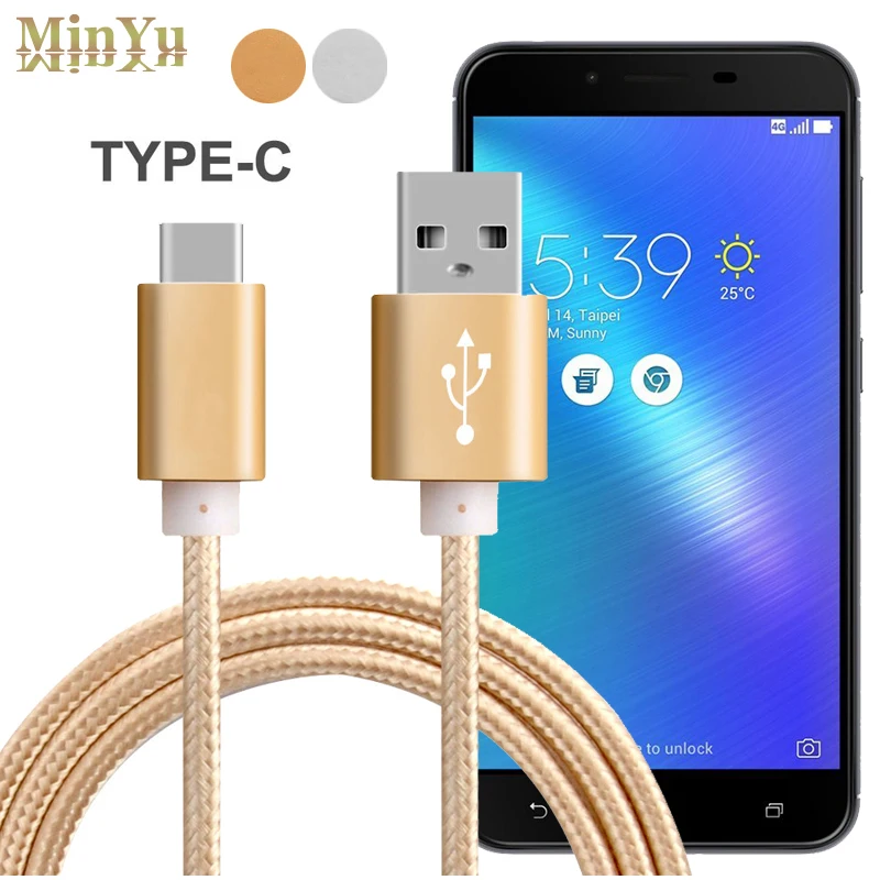 Зарядный кабель USB 3 1 Type C для Asus ZenFone Zoom ZE553KL AR ZS571KL ZE552KL ZE520KL ZS550KL м|cable for asus|usb 3.1usb 3.1