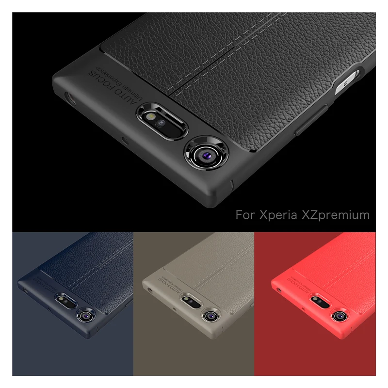 Тонкий силиконовый мягкий чехол из ТПУ премиум класса для Xperia XZ телефонные
