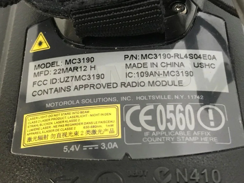 Б/у MC3190 R RL4S04E0A для Motorola символ 1D лазерный 48Key компьютер сканер штрих кода без