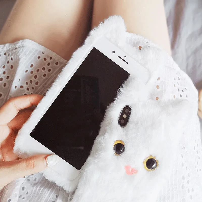 Чехол для телефона Muppet Kitty Cat Iphone 11 Pro XS XR MAX 8plus 7plus 6S plus мягкий теплый Ragdoll с