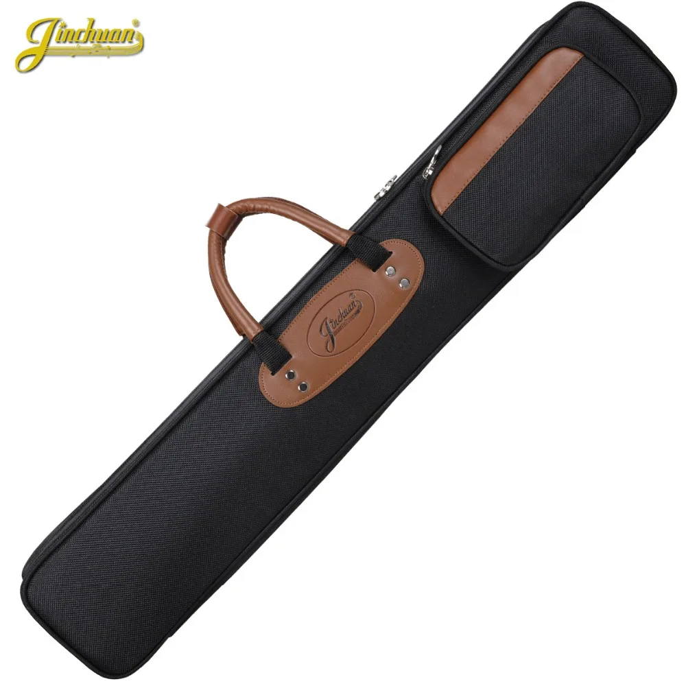 75cm Professional portable durable bamboo chinese dizi flute bag case soft gig padded cover box backpack strap hold 7pcs flute
