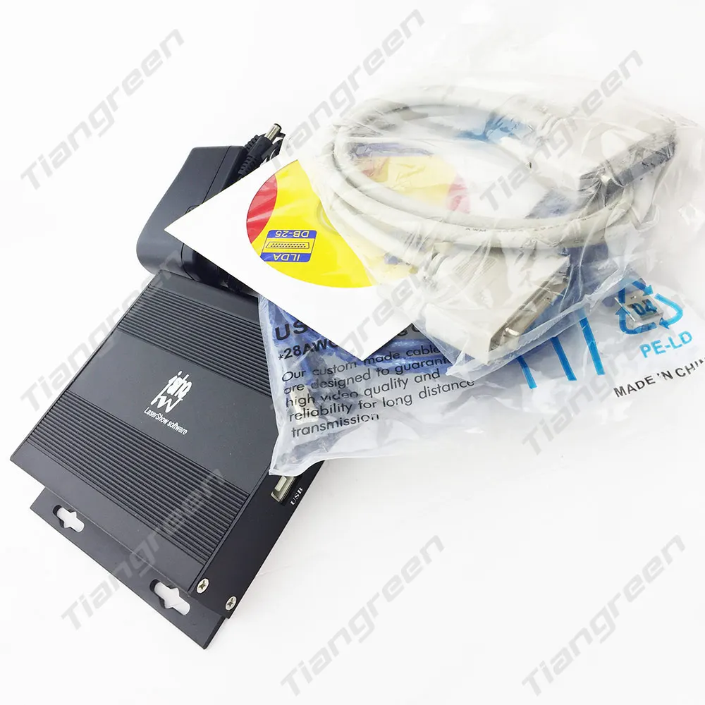Professional IShow ILDA Stage Laser Lighting software with USB TO Box interface | Лампы и освещение