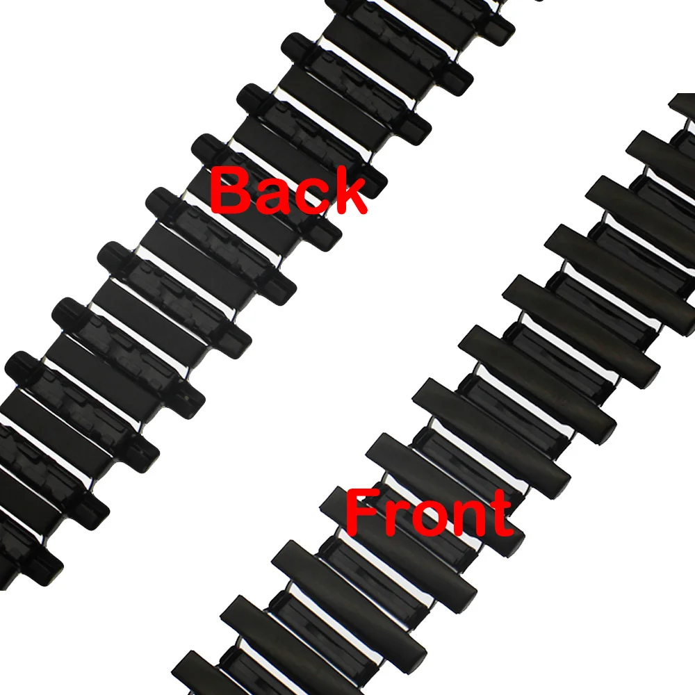 Stainless Steel Watch Band 22mm for Asus ZenWatch 1 2 Men WI500Q WI501Q Elastic Strap Loop Wrist Expansion Belt Bracelet Silver