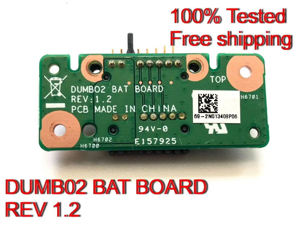 

for original laptop Lenovo Z710 Battery Connector Hard Drive board DUMBO2 BAT BOARD REV 1.2 100% Tested Free shipping Connecto