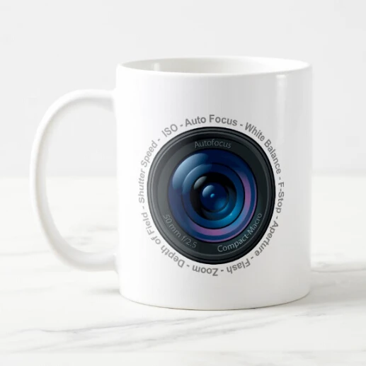 Забавная кофейная кружка DSLR с камерой чайная чашка подарок на день рождения для