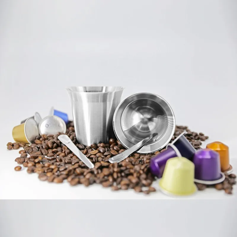 Чашки Эспрессо из нержавеющей стали с двойными стенками вакуумной изоляцией 2