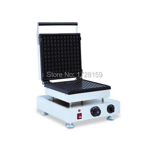 Коммерческая электрическая антипригарная Толстая льежная вафельница 110 В 220