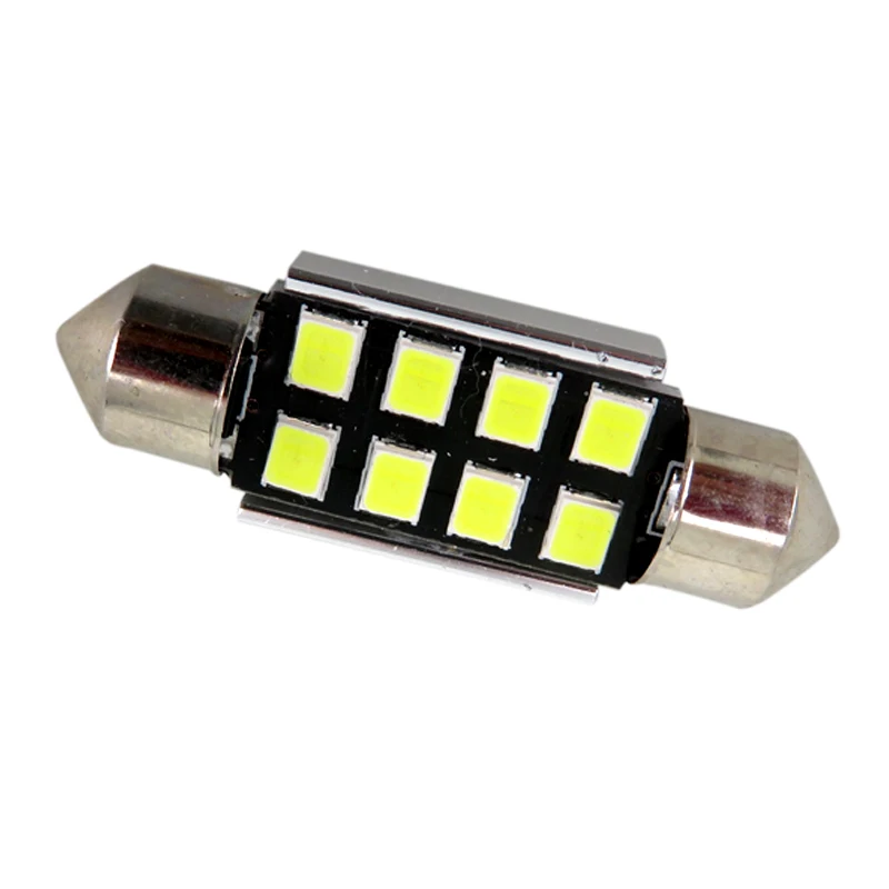 WLJH 2x светодиодный автомобильный светильник 2835 SMD чистый белый светодиодный 38 мм 39 мм Canbus безотказные лампы с фестонным номером C5W 272 для Mercedes Benz