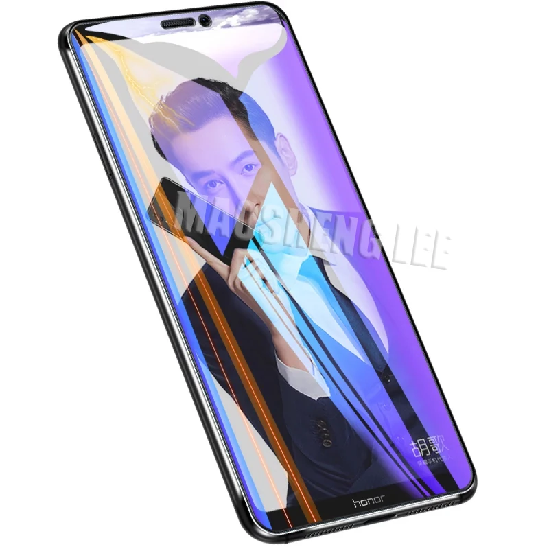 2 шт./лот закаленное стекло для Huawei Honor Note 10 8X Max Защитное экрана с защитой от Blu ray