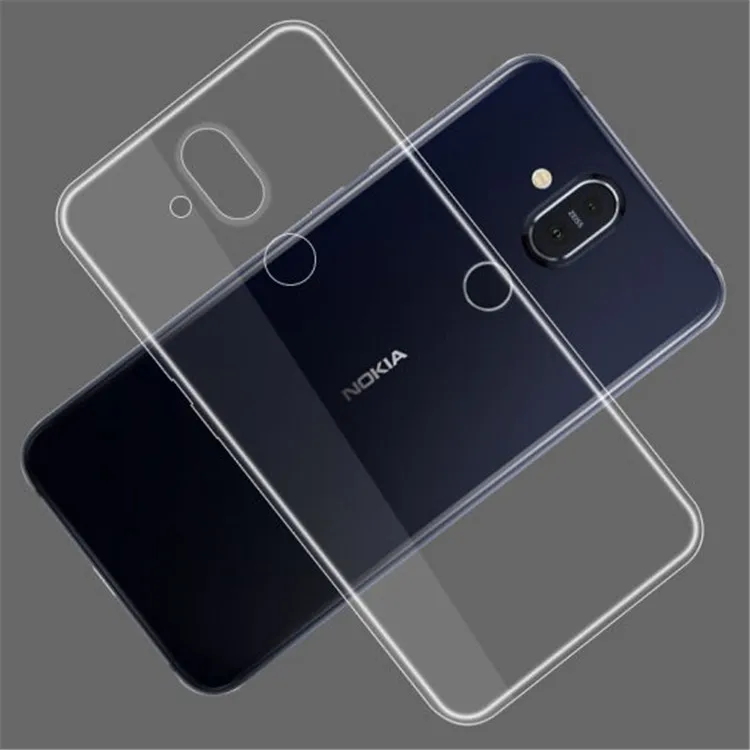 Для Nokia 8 1 чехол 2018 ультра тонкий прозрачный мягкий TPU TA-1119 TA-1128 Phoenix Nokia8.1 |