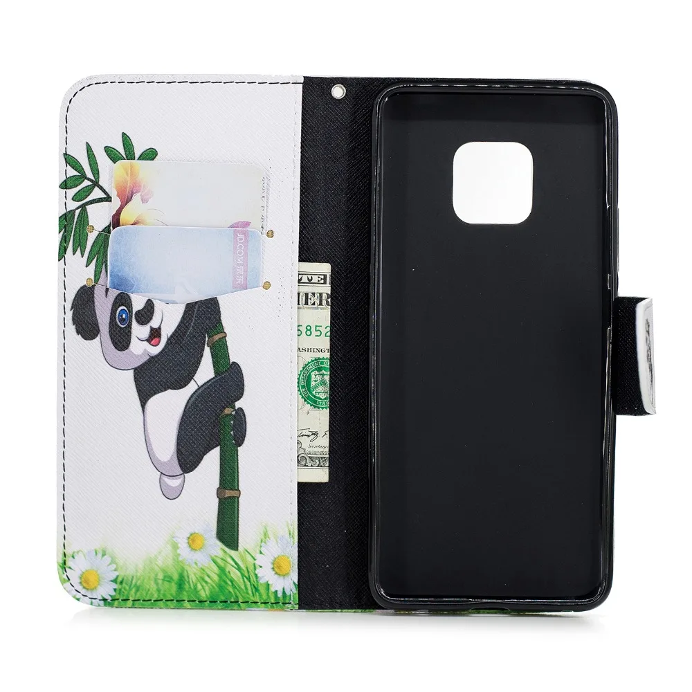 Wallet Case For fundas Huawei Mate 20 Pro Cover coque Y5 Y6 Y9 Prime 2018 Honor 7C 7A + Card Holders |