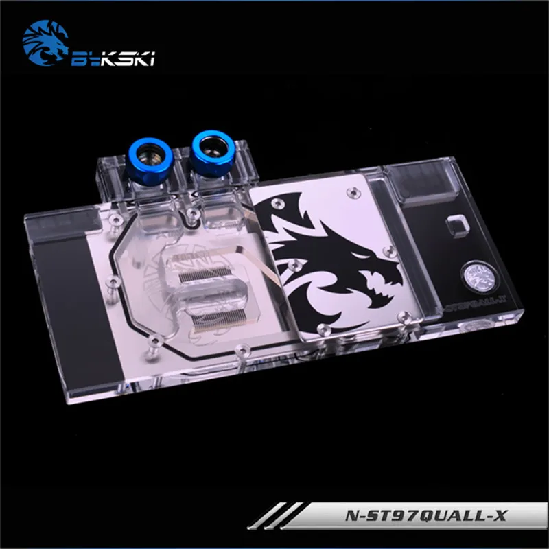 Водяной блок Bykski для графического процессора VGA ZOTAC GTX970 GTX760 GTX660TI|Кулеры и системы