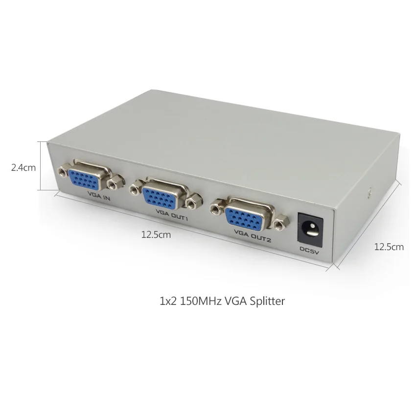 Thundeal VGA Splitter Box монитор 150 мГц 1 в 2/4/8 из Усилитель Extender конвертер XGA svga UXGA Smart решение