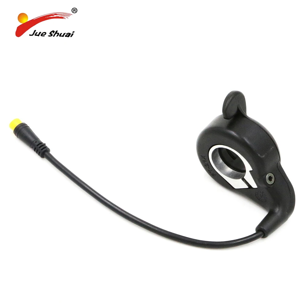 Дроссельная заслонки для электрического велосипеда с водонепроницаемым кабелем