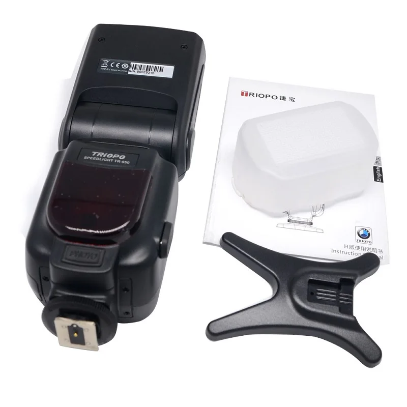 Triopo TR-950 Вспышка Speedlite для Nikon DSLR камера D7100 D3100 D5300 D5200 D5100 D3200 D700+ 2,4G беспроводной дистанционный триггер