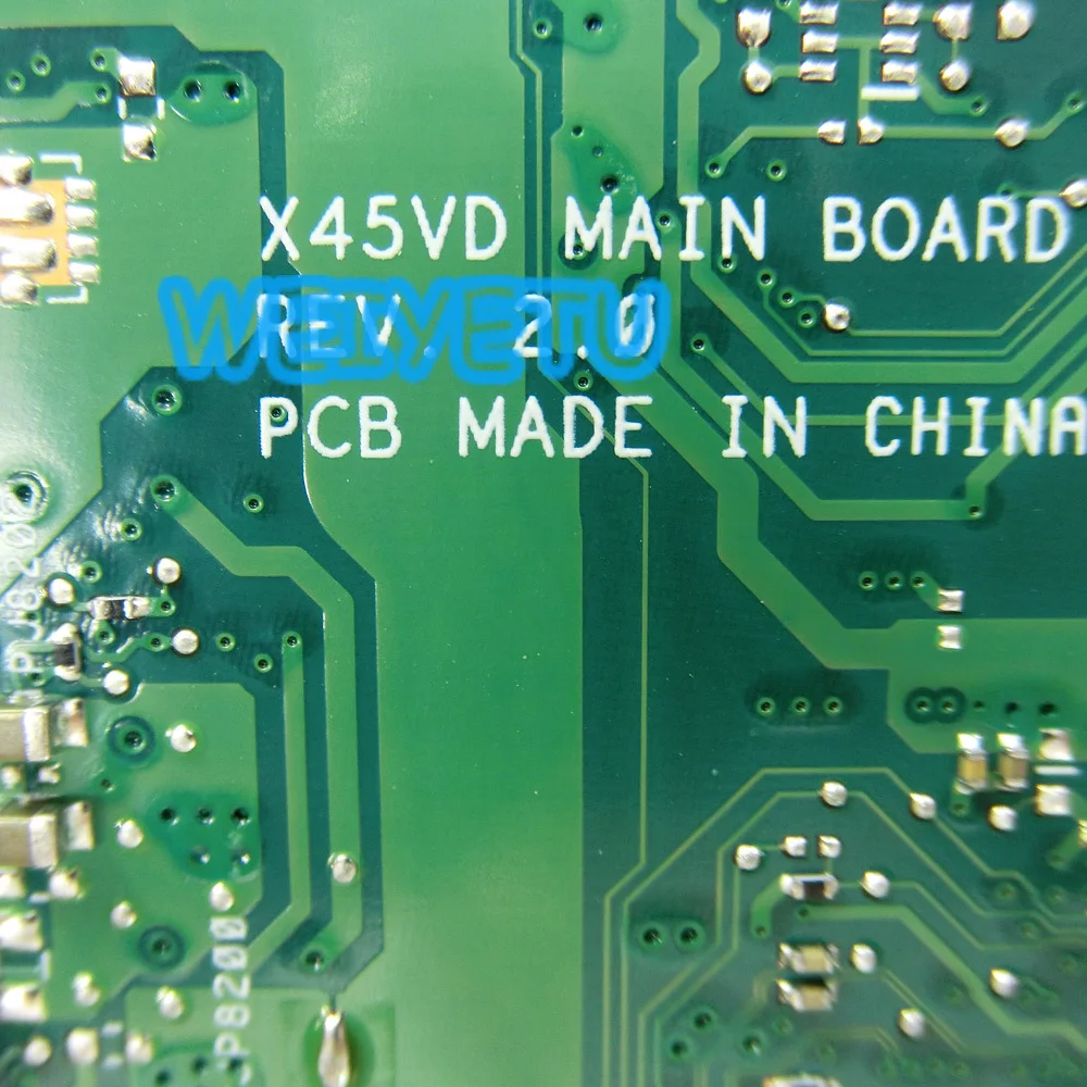 Материнская плата X45VD с 2 Гб ОЗУ HM70 для ASUS X45V материнская ноутбука GT610M 1G REV 0 100%
