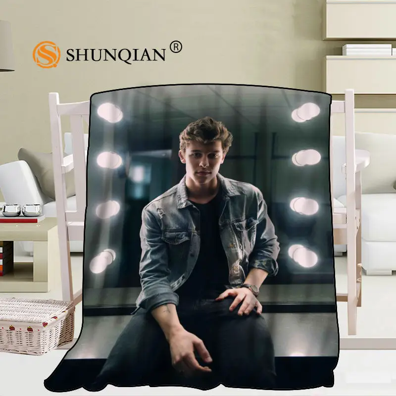 Одеяло Shawn Mendes из смешанной ткани 56x80 дюймов 50x60 40x50 диванное покрывало для кровати