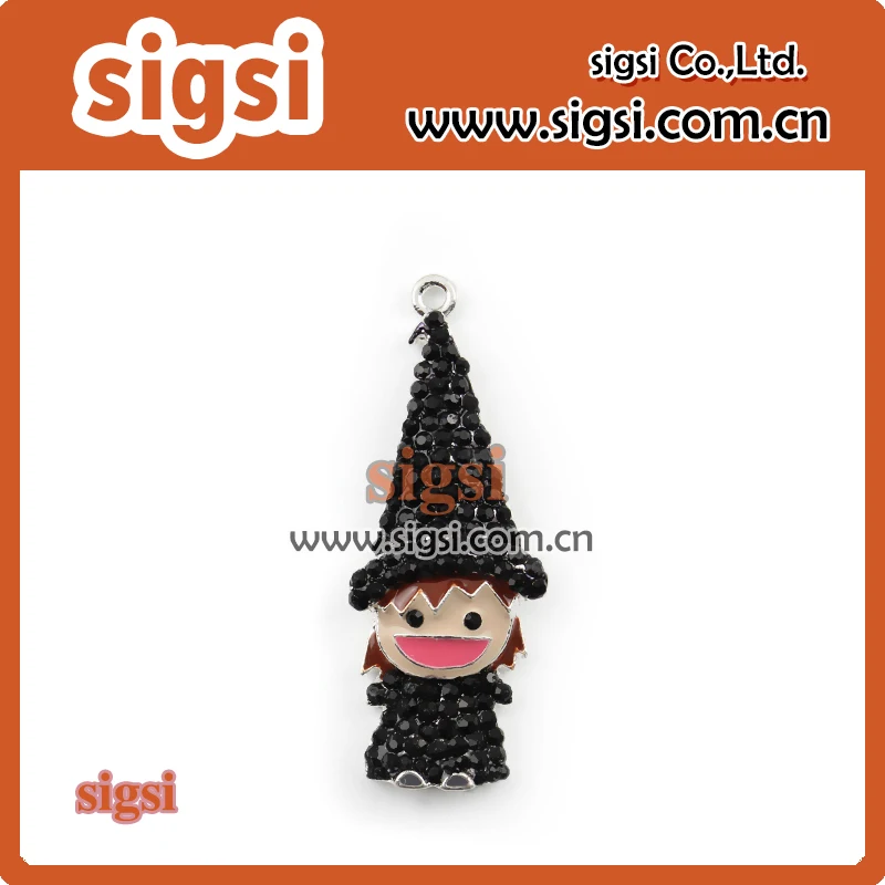 

Hallowmas fantastic doll rhinestone pendant for gift