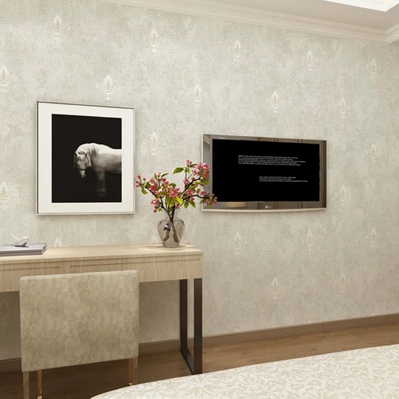 Рельефные обои из нетканного материала 10 м однотонные для гостиной дивана