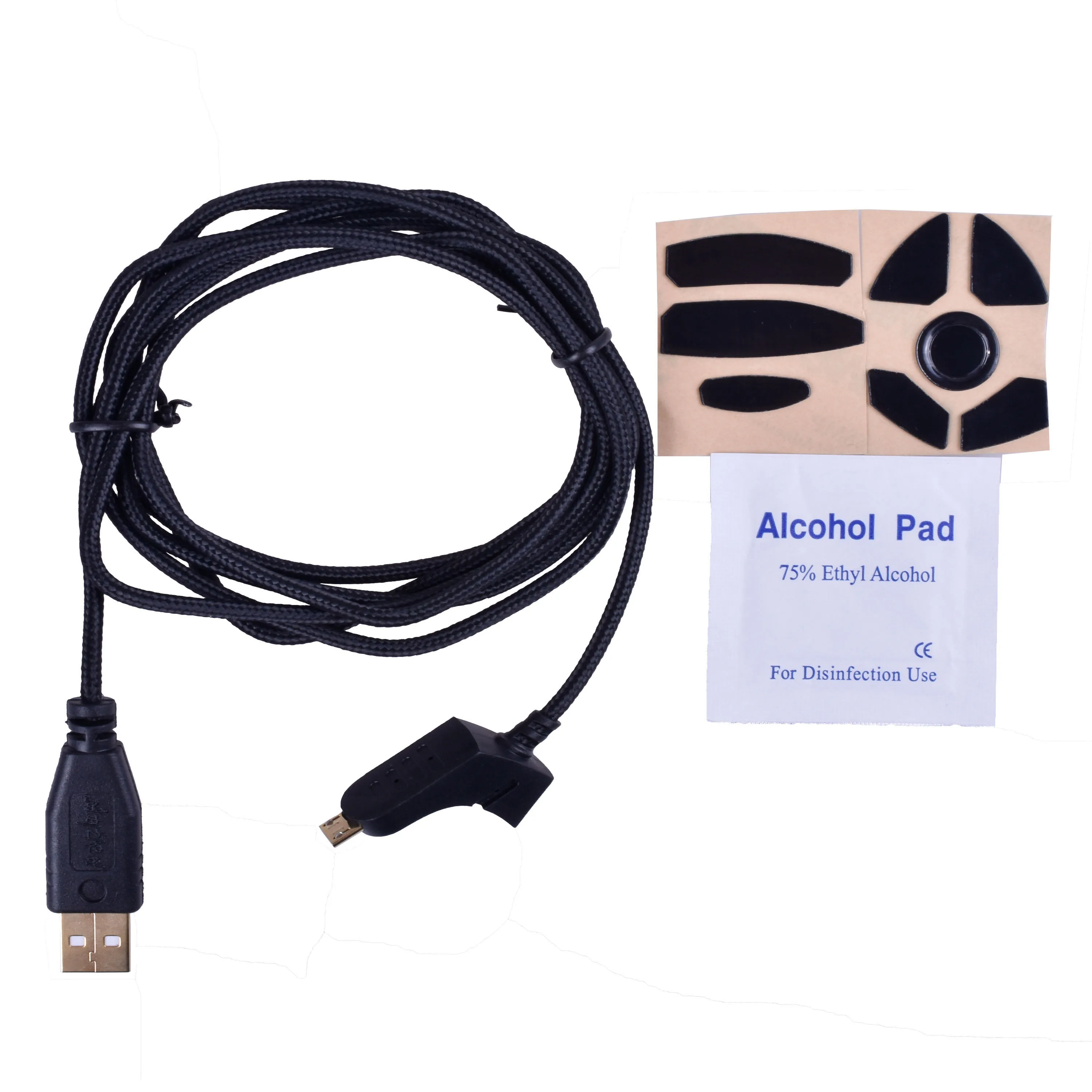 Новый USB мышь линии кабель Замена + средства ухода за кожей стоп для razer Naga Epic