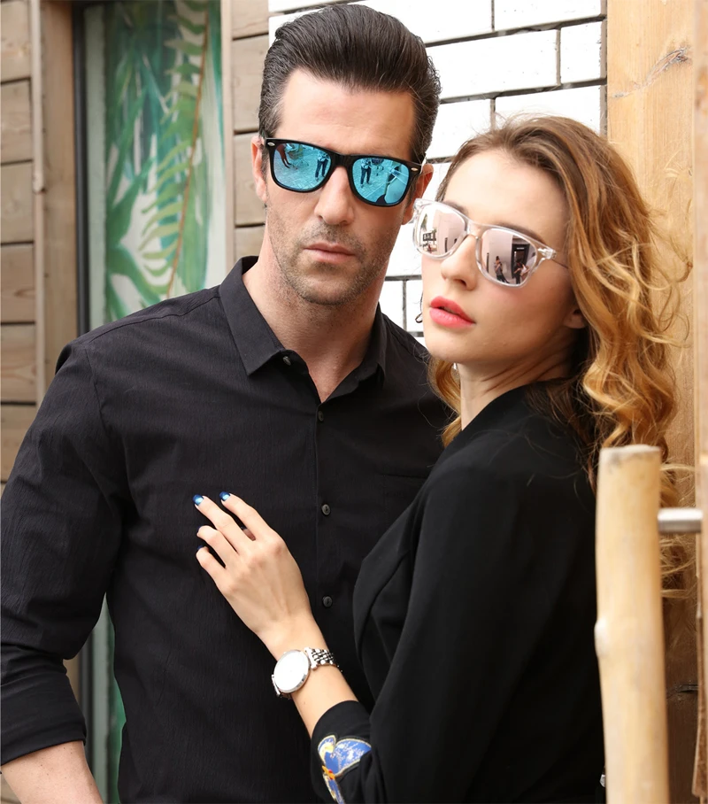 

Long Keeper Fashion Sunglasses Men Polarized Night Vision Womens Sun Glasses Night Driving Safety Mirror Coating Points Eyewears