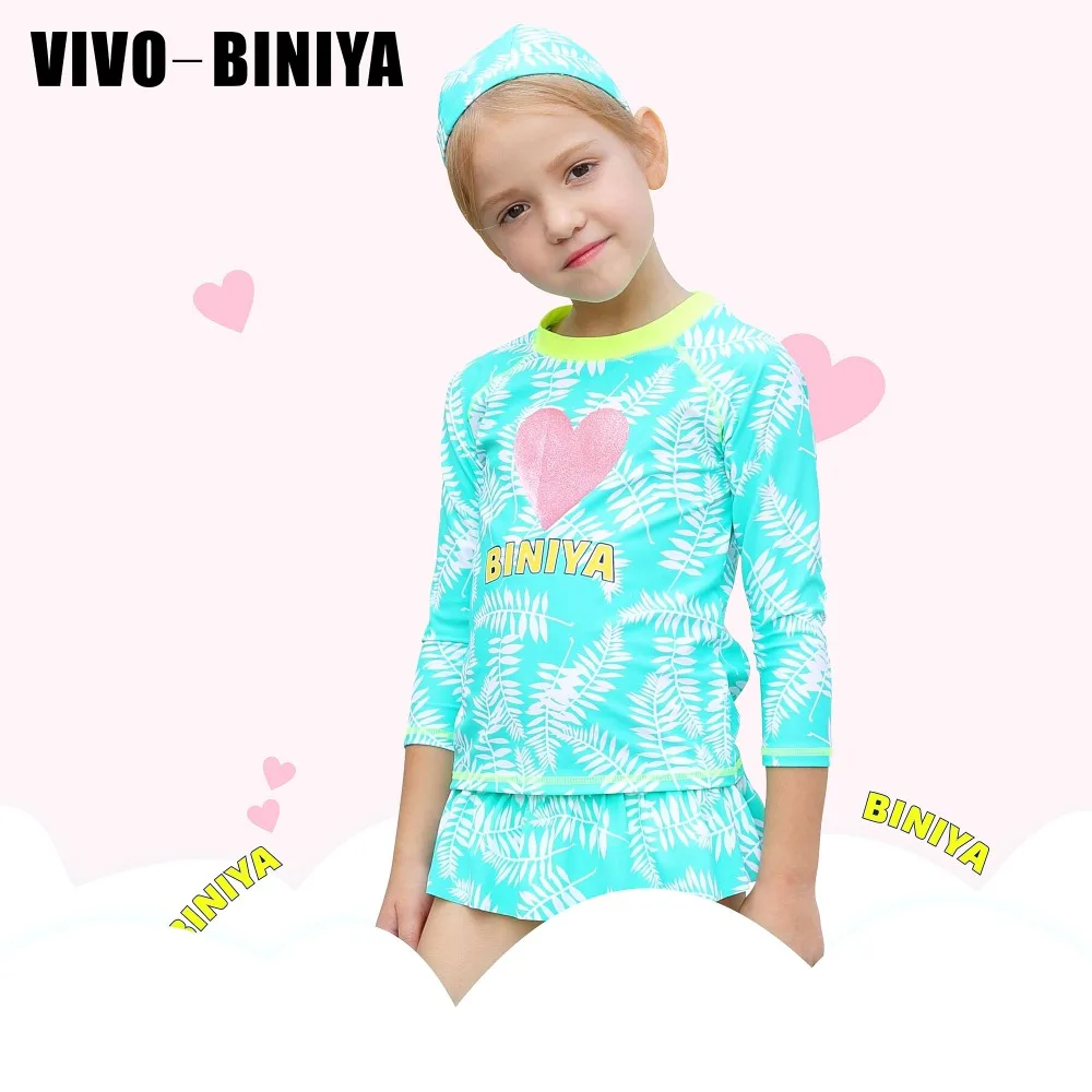 Детский купальный костюм с защитой от солнца UPF50 + комбинезон цельный капюшоном