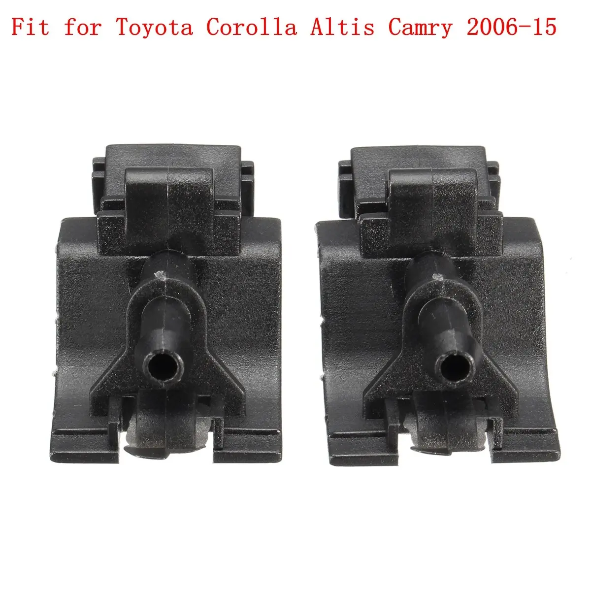 2 шт. пара сопло омывателя ветрового стекла струи спрей подходит для Toyota Corolla Altis Camry 2006-15