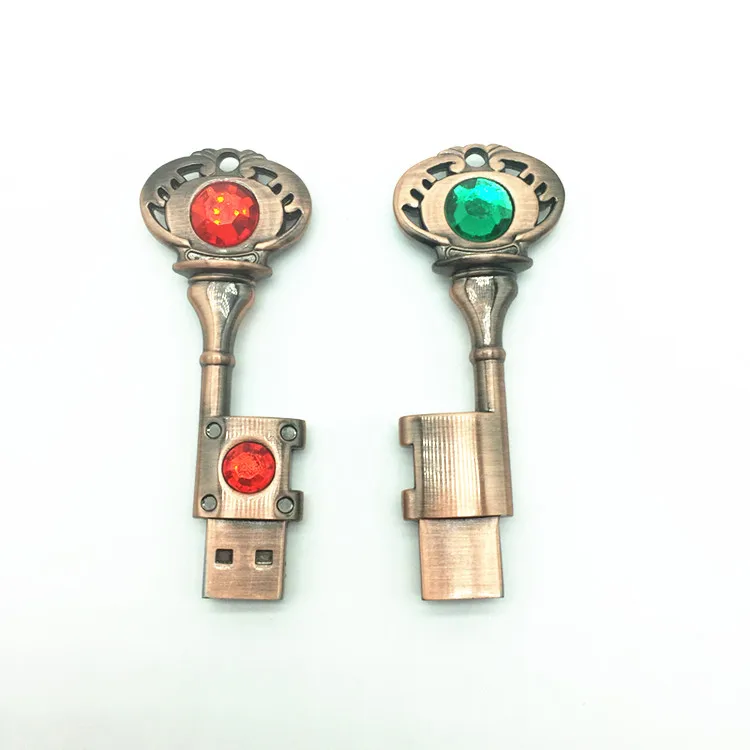 USB флеш-накопитель с сердечком+ коробки для ювелирных изделий 4 ГБ 8 ГБ 16 ГБ 32 ГБ 64 ГБ Флешка карта памяти usb флешка ручка-накопитель водонепроницаемый металлический ключ