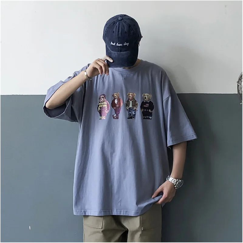 2019 Весна и лето новый китайский стиль Мужские удобные высокое качество медведь