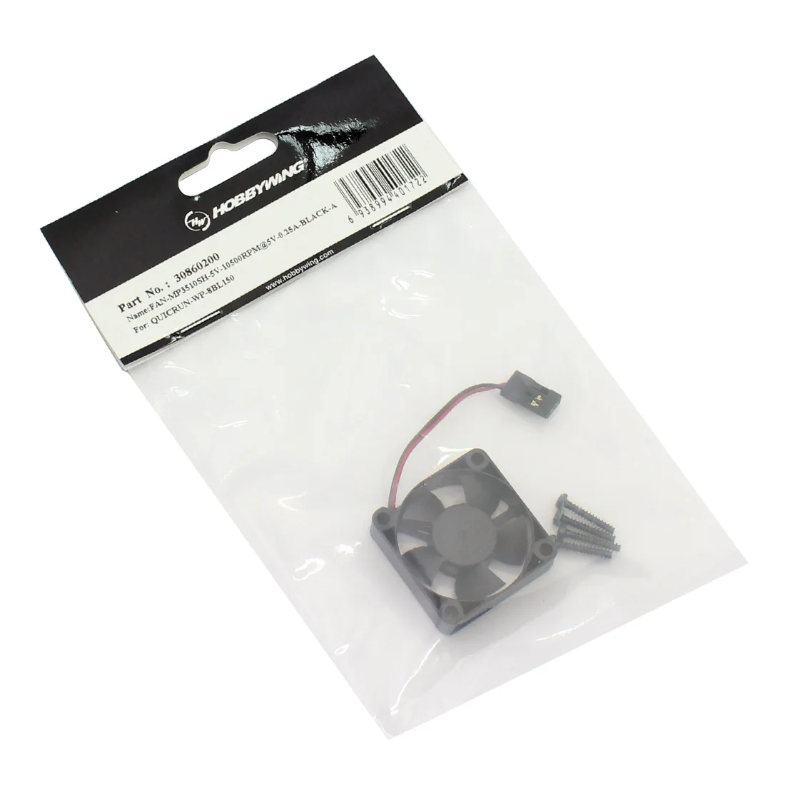 Hobbywing Вентилятор охлаждения WP3510SH-5V 35*35*10 мм для QUICRUN WP 8BL150 150A электрический бесщеточный регулятор скорости RC игрушка запчасти