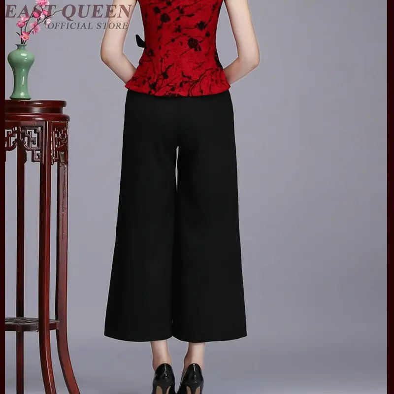 Современное китайское Ципао элегантные женские брюки и юбка праздничная одежда
