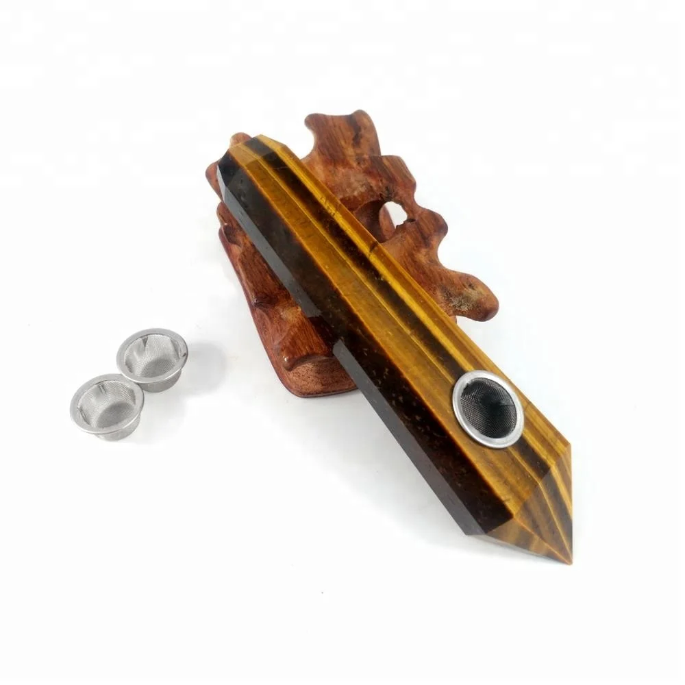 

Wholesale hot selling tiger eye stone natural crystal quartz tobacco