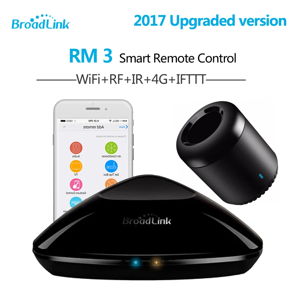 Broadlink RM3 Pro RM Mini 3 умный помощник домашний Wi-Fi IR IF пульт дистанционного управления шлюз Wi-Fi-IR Автоматизация умного дома