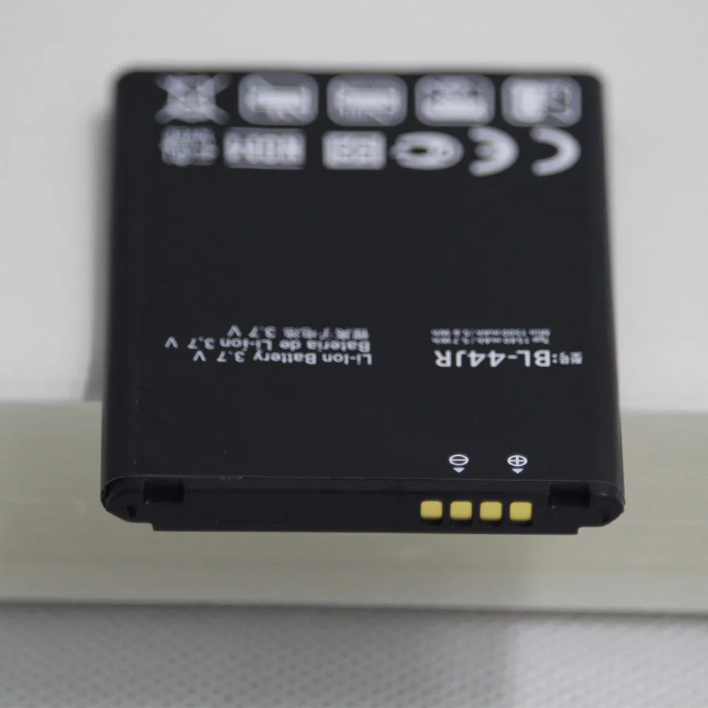 ISUNOO 2 шт./лот BL44JR BL 44JR BL-44JR запасная батарея для LG P940 SU540 SU800 D160 L40 мобильный телефон