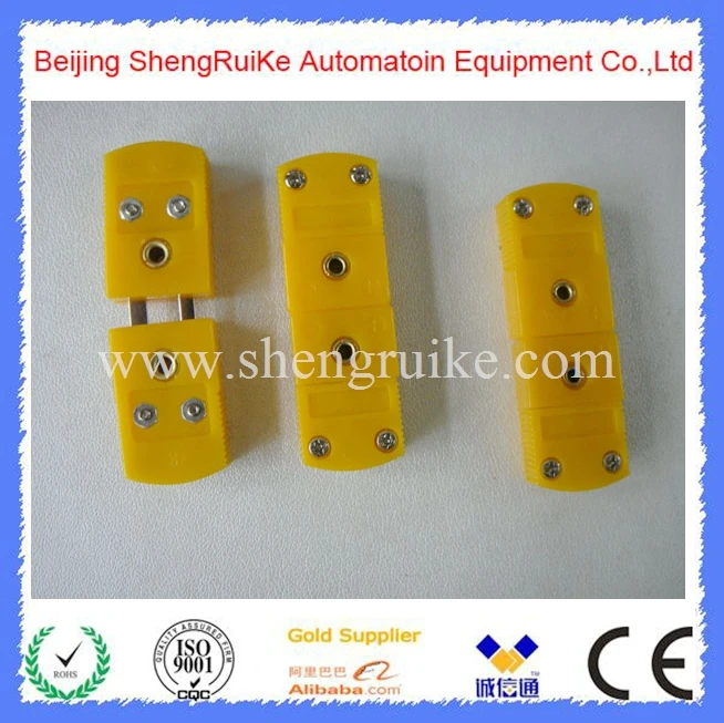 Лидер продаж мини соединитель термопары K плоский штырь для мужчин и женщин почта