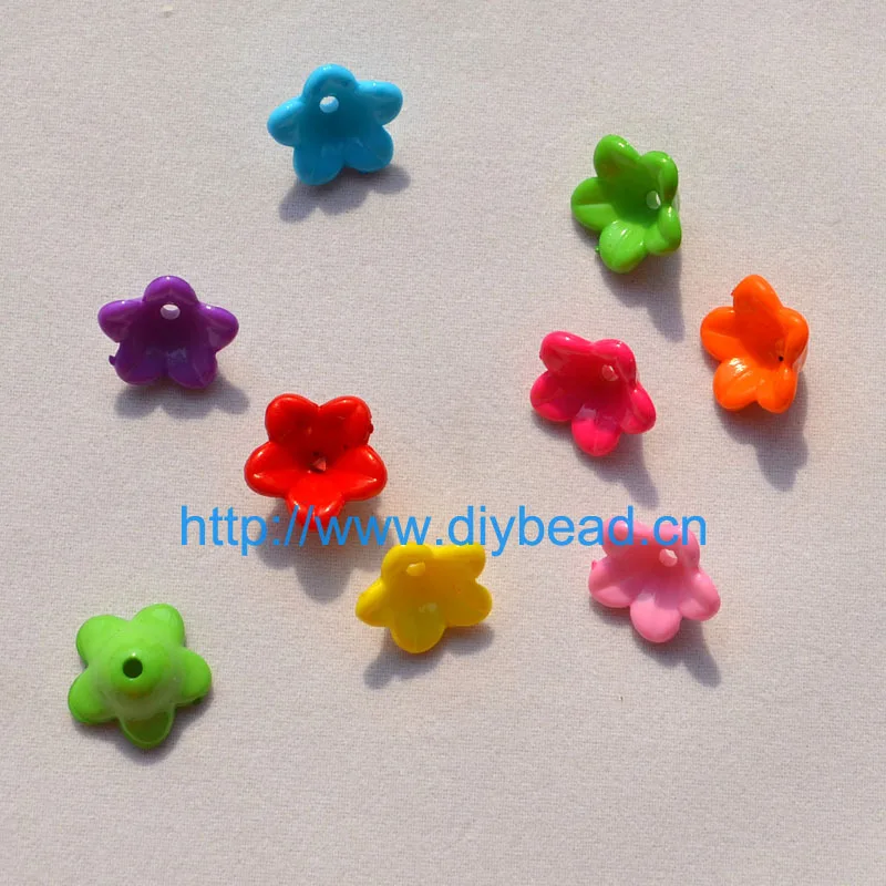 100 шт./лот DIY Ювелирные изделия Аксессуары 13 мм Разноцветные Акриловые розетки