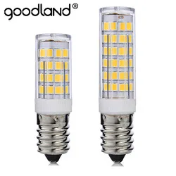 Goodland E27 Светодиодный светильник Smart IC SMD5736 E14 Светодиодный светильник переменного тока 85 В-265 в 3,5 Вт 5 Вт 7 Вт 9 Вт 12 Вт 15 Вт кукурузный светильник без мерцания люстра светильник